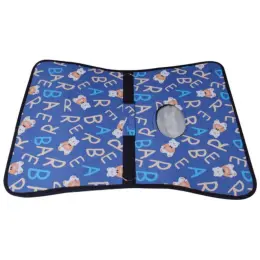 Cat Carrier Bag Large Blue Flat